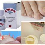 Противогрибковый лак Демиктен: показания к использованию при грибке ногтей